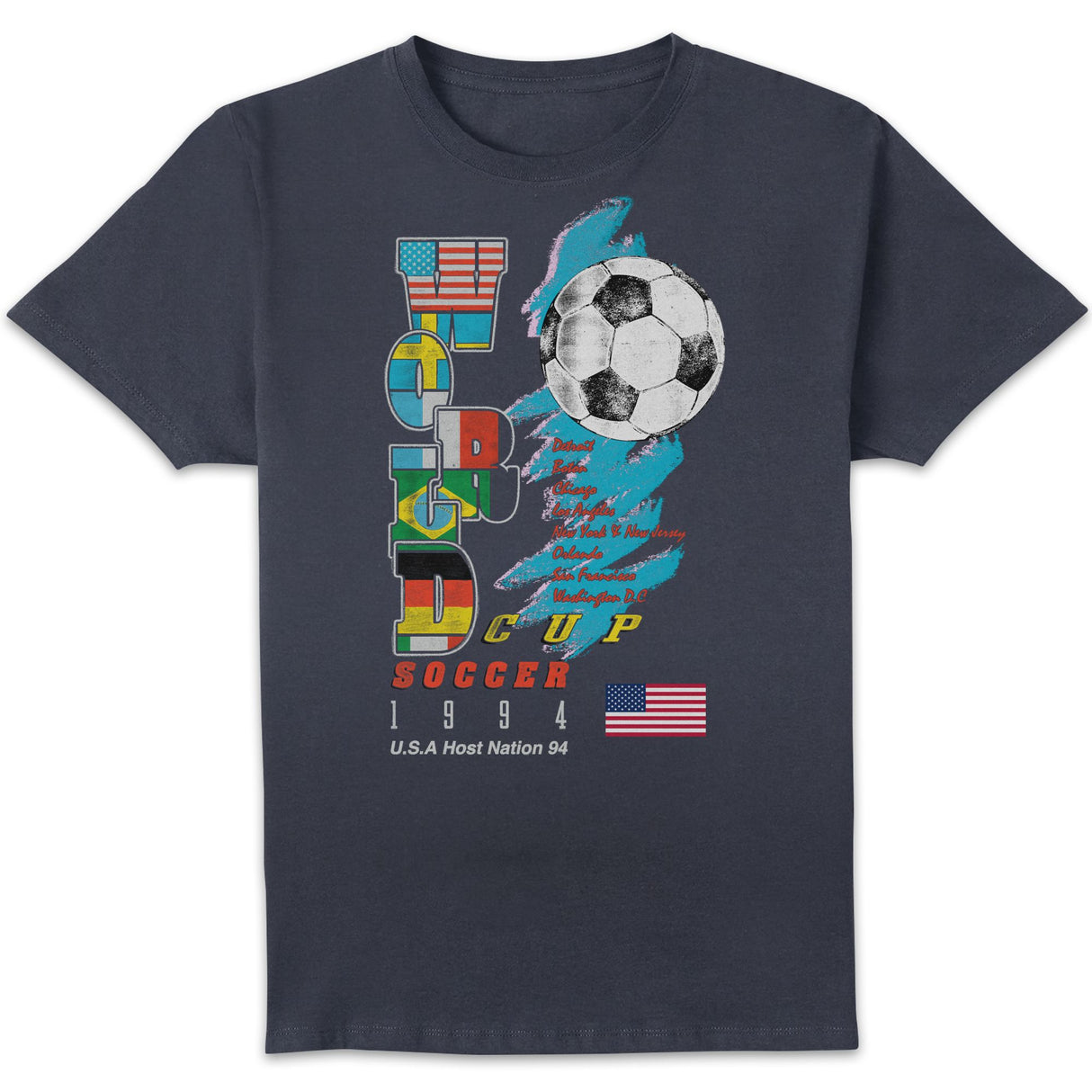 TOFFS World Cup USA 94 Retro Football T-Shirt