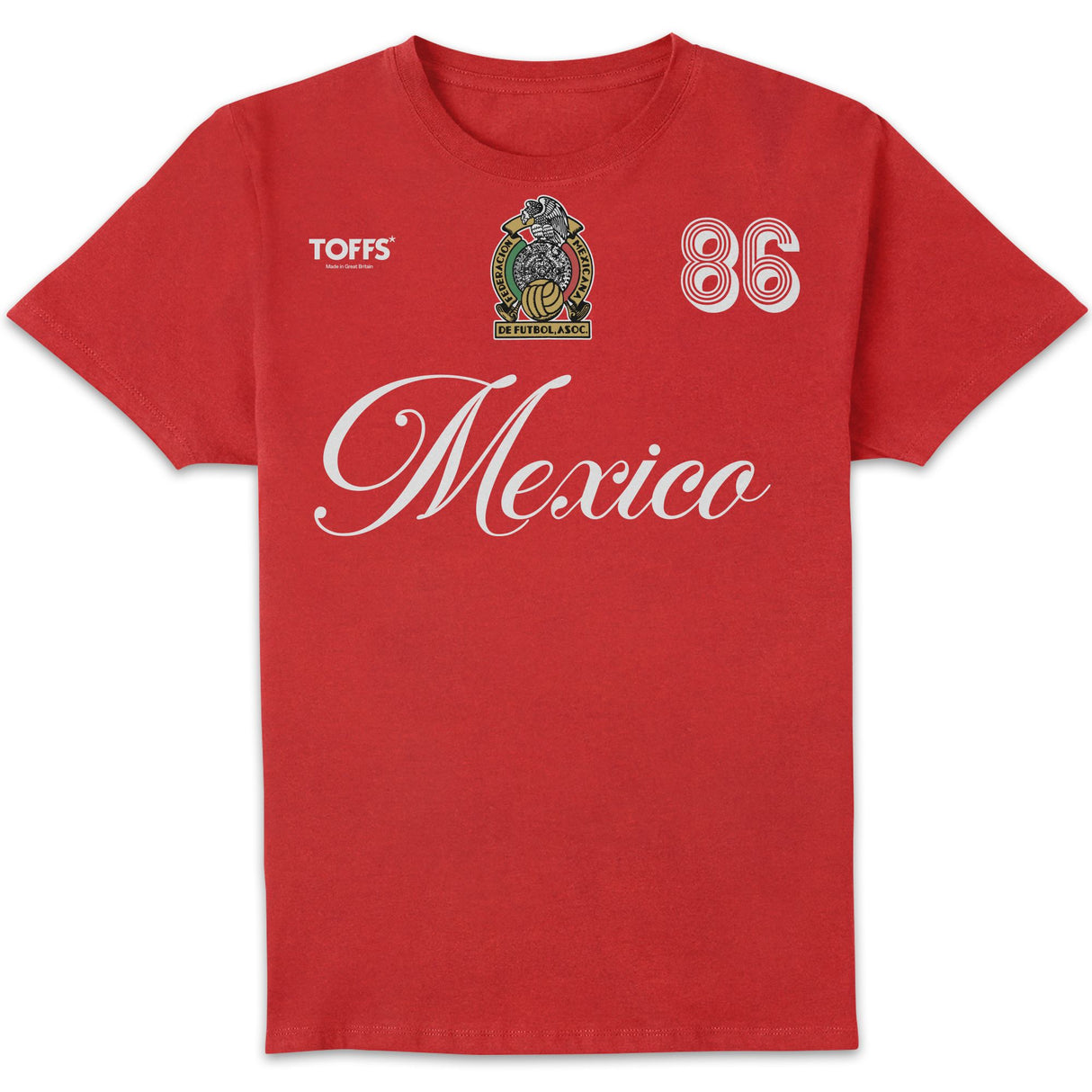 TOFFS Mexico 1986 Vintage Football Heritage T-Shirt