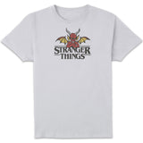Stranger Things Hellfire Devil T-Shirt - White
