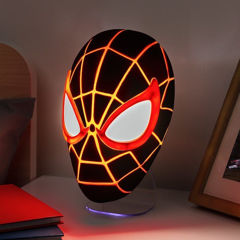 Spider-Man 3D LED Light Miles Morales Mask