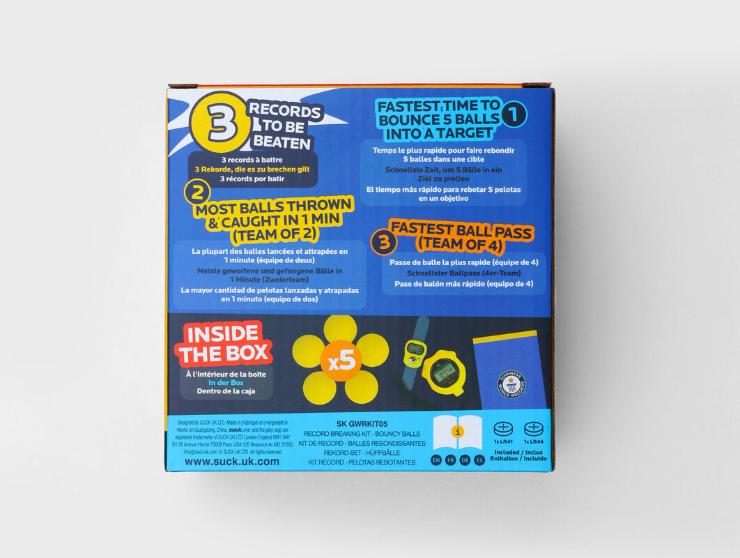 Bouncy Balls Record Breaker Kit Game