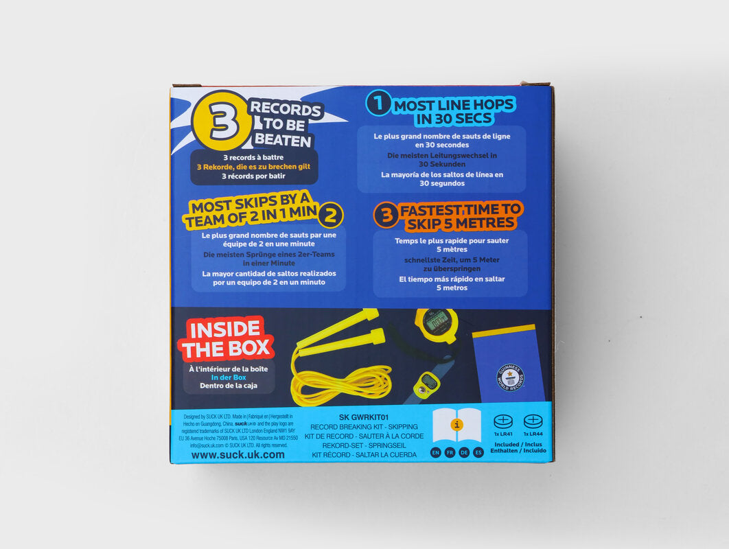 Skipping Record Breaker Kit Game