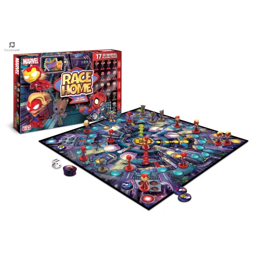 Marvel Race Home Board Game