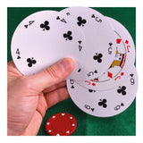 Poker Chip Circular Playing Cards