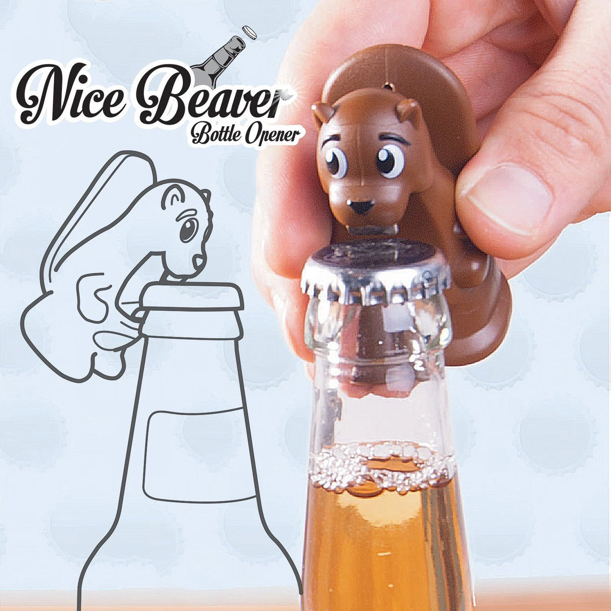 Beaver Bottle Opener