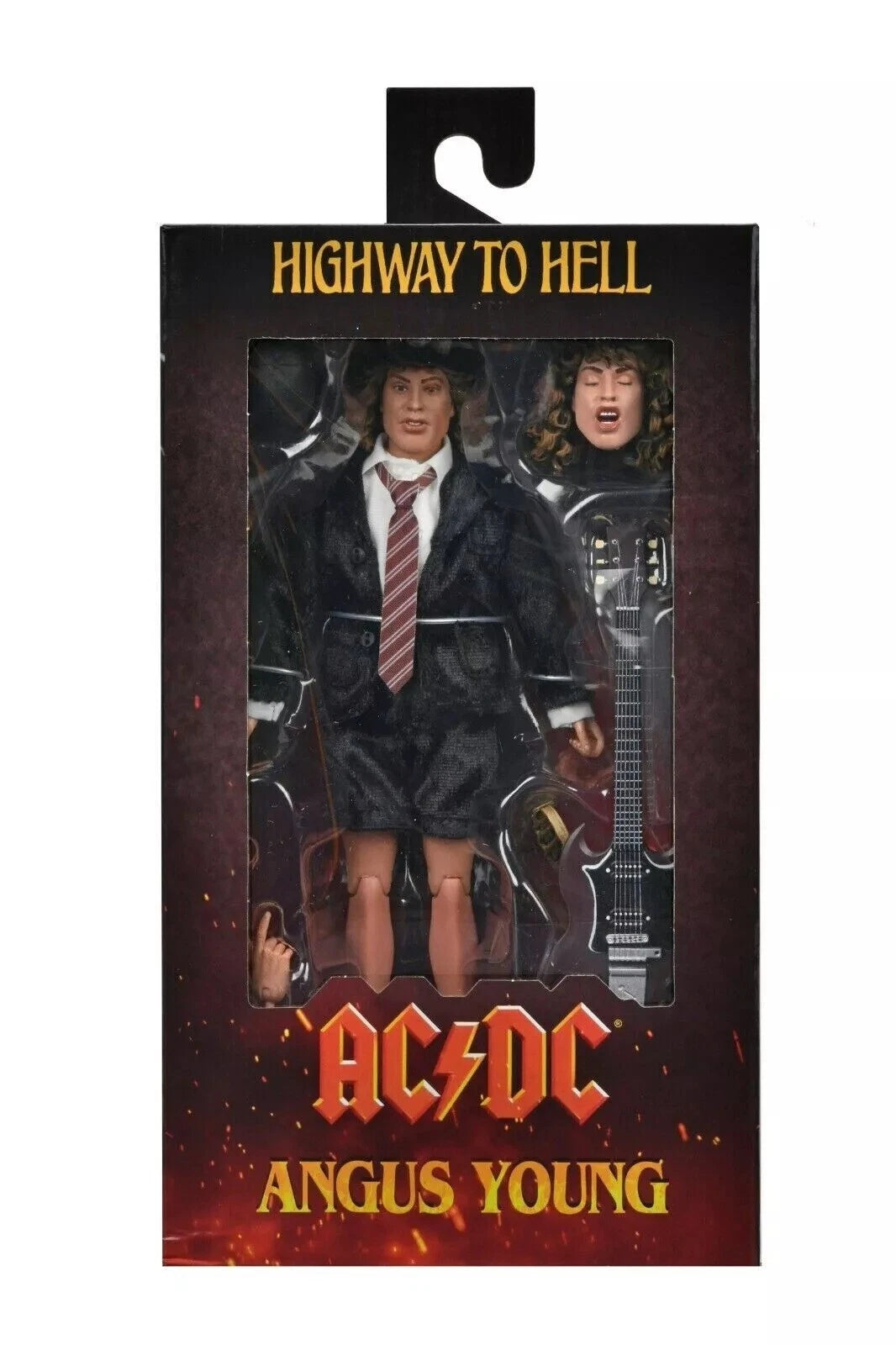 NECA AC/DC Angus Young Highway to Hell 8 Inch Clothed Action Figure