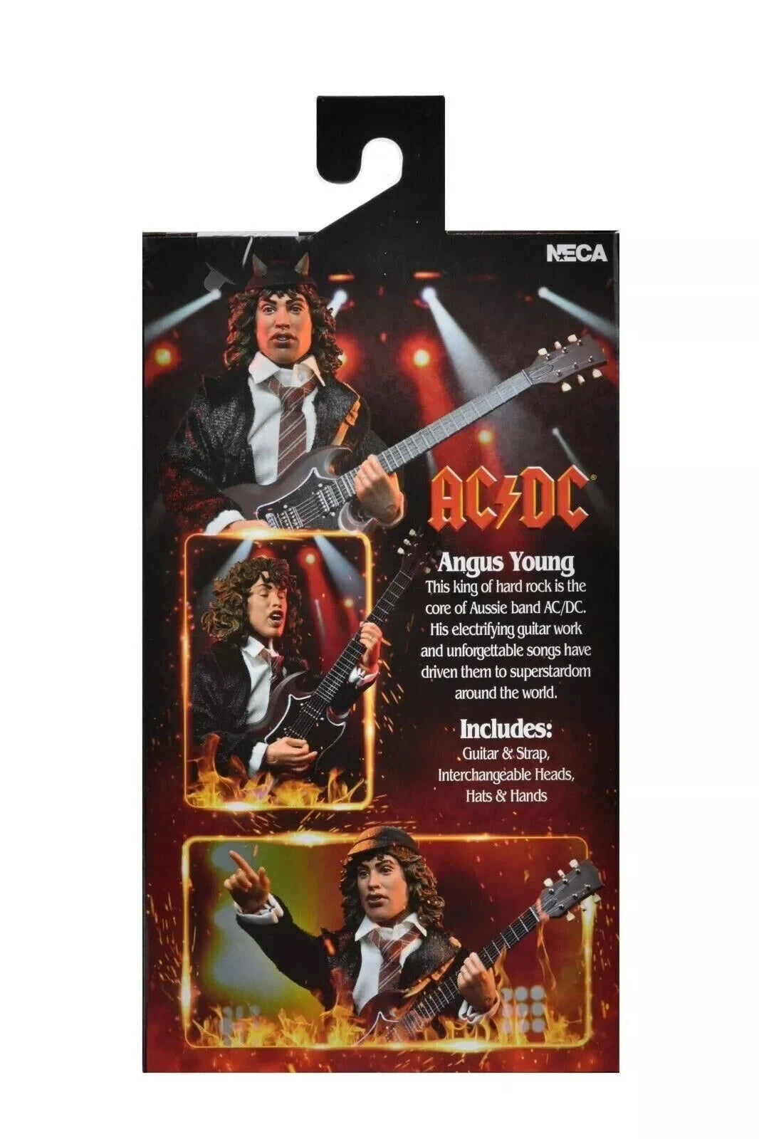 NECA AC/DC Angus Young Highway to Hell 8 Inch Clothed Action Figure