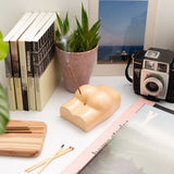 smelly bum incense holder pink