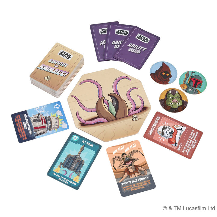 Star Wars Survive the Sarlacc Game