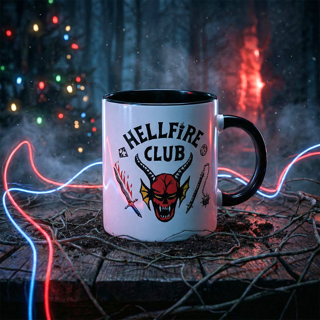 Stranger Things Hellfire Club Mug - Black