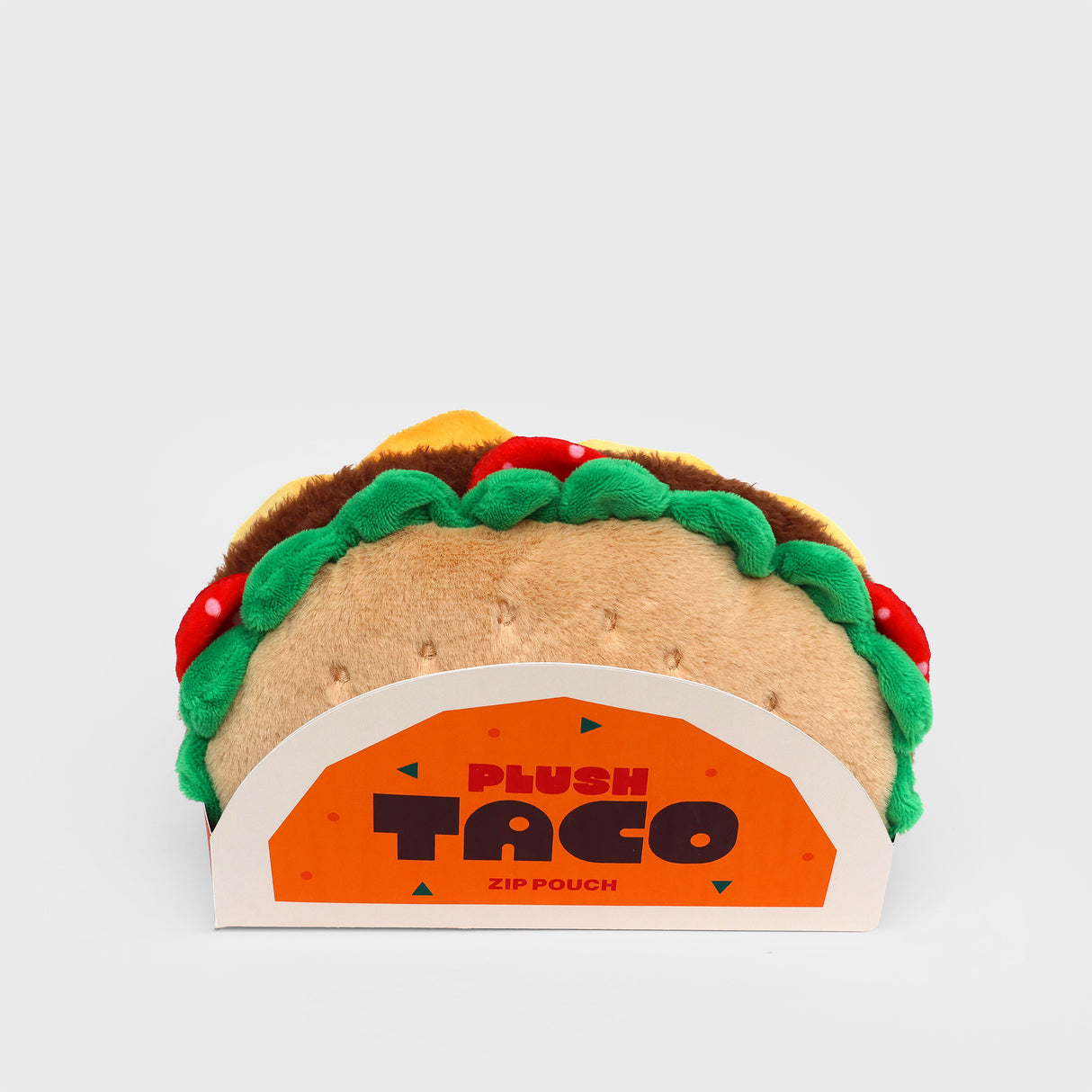 PLUSH TACO ZIP POUCH