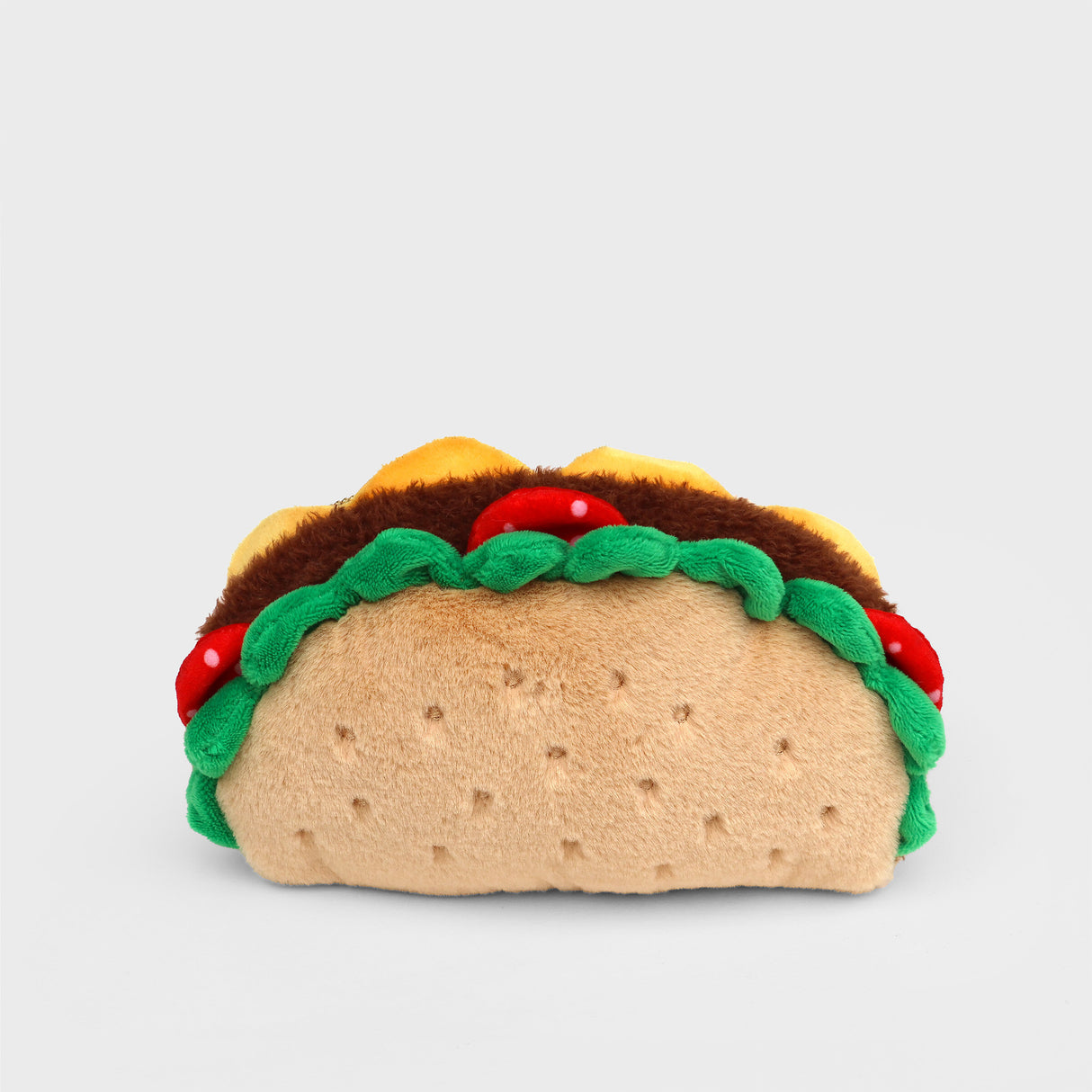 PLUSH TACO ZIP POUCH