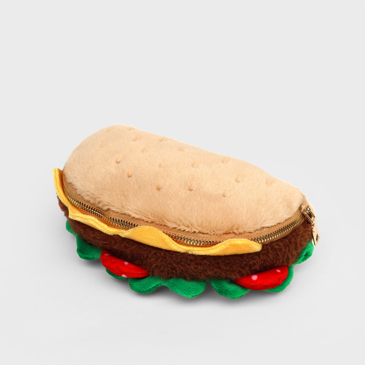 PLUSH TACO ZIP POUCH