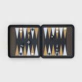 Iron & Glory Game On Travel Backgammon Set Game